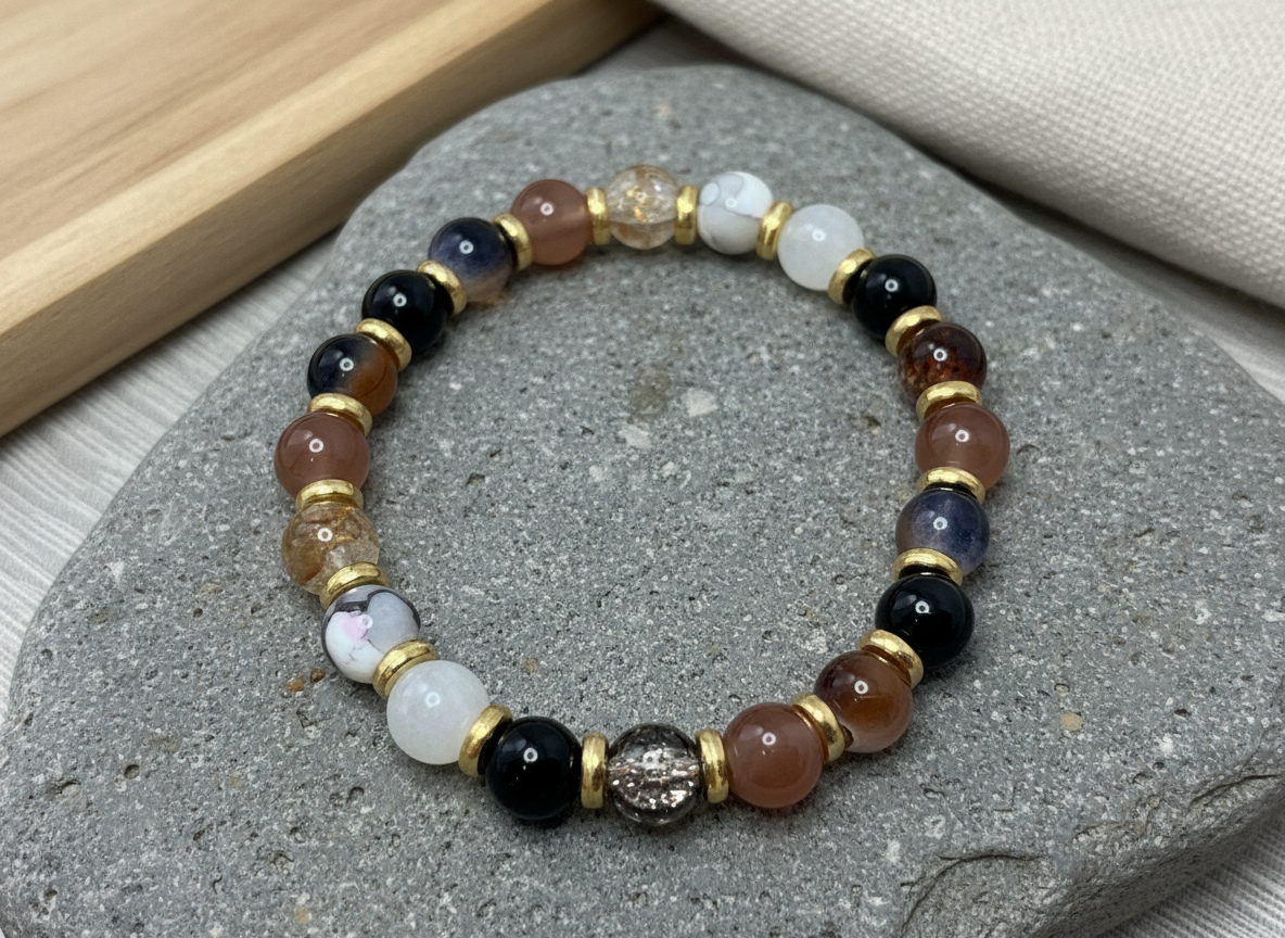 Glass Bead Bracelet